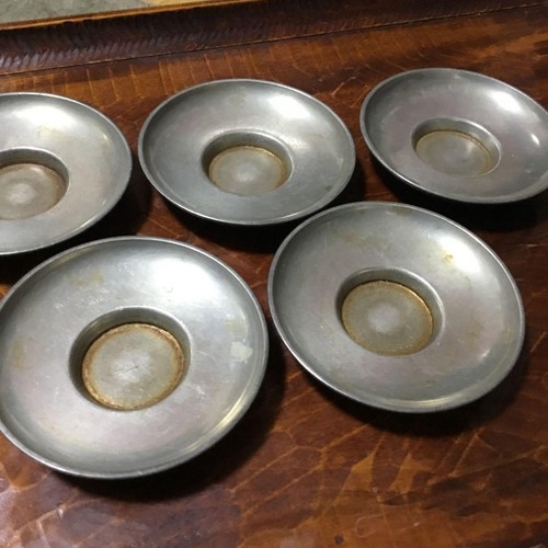 Antique zhang wanshun tin - tin, tea