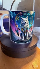 Wolf Mug Wind Charm Wolf Mug