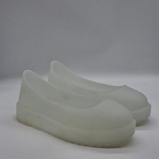 UGG CLEAR WATERPROOF RUBBER RAIN BOOT GUARD GALOSH, WOMEN 6-8