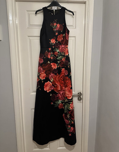 Ted baker black rose floral - rose,