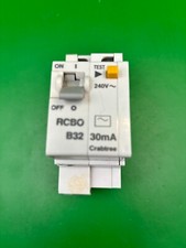 Crabtree B32 32A 30mA Double