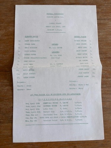 Plymouth argyle crystal - argyle,