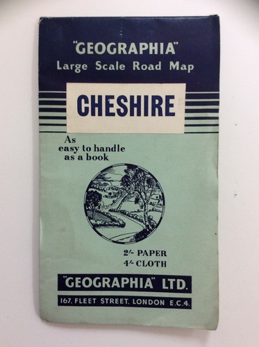 Vintage geographia large scale - large,