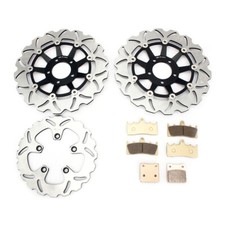 Front Rear Brake Discs Pads