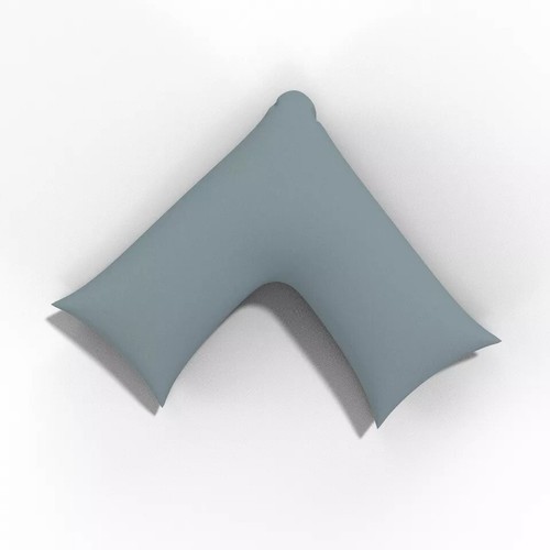 Shaped pillow case - v, cover