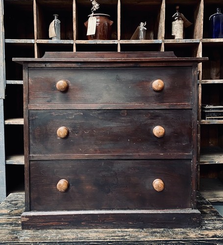 Victorian pine chest 3 - pine,