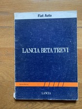 Lancia Beta Trevi Service Workshop Manual