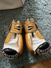 Tiger Athletics Gear Boxing Gloves Gold, Black And White 12 Oz Women’s Or Teen