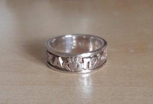 Claddagh soul mate ring - mate", 925