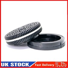 For Sony E Mount Mirrorless Camera Lens Pancake Biscuit Focus Free Filmy Lens UK