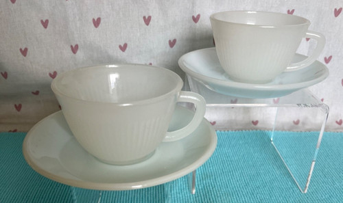 Vintage phoenix opalware - x2,