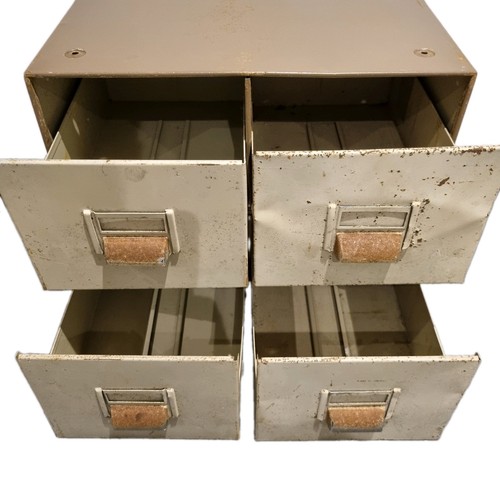 Vintage art metal drawer - 4,