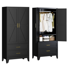 Metal armoire Wardrobe Closet