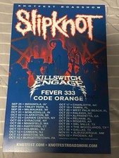 Slipknot Signed Poster (Nu