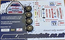 1/43 decals MG Metro 6R4