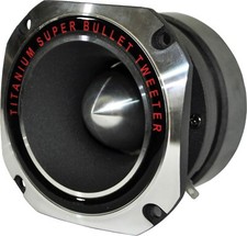 Titanium Bullet Super Tweeter 1.75" 44mm 300W 8 Ohm for Speaker Sound System Top