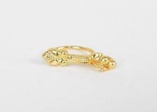 Indian nose ring gold - indian, colour