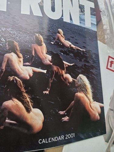 Front magazine 2001 calendar - front,