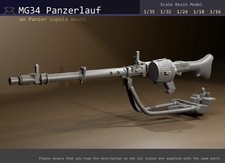 MG34 (MG 34) on Panzer mount -