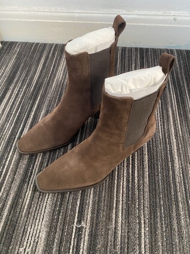 Russell and bromley dark brown - and,