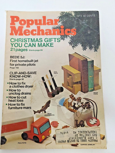 Popular mechanics nov 1973 - 1973, vtg