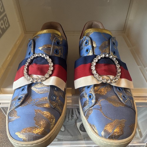 Gucci slip on trainers - gucci,