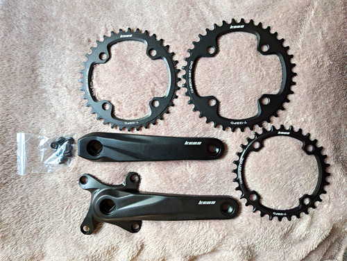 Square taper crankset - 1x,