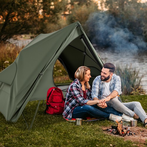 Foldable person camping cot - foldable,