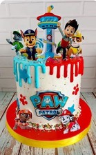 Paw Patrol Cake Topper Set