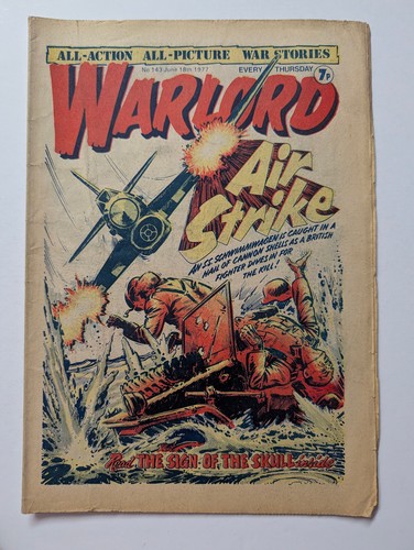 Warlord comic 143 - comic, june