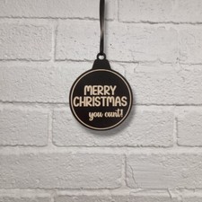 Funny Rude Bauble / Offensive