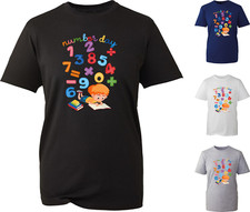 Numbers Day T-Shirt Colourful