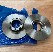 NEW PAIR FRONT BRAKE DISCS OE