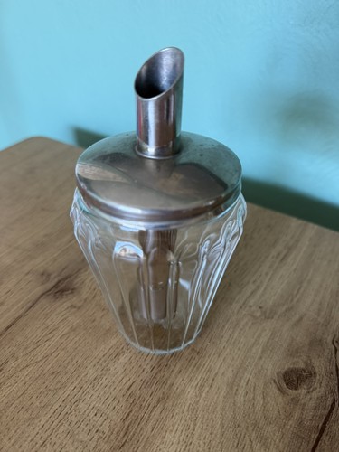 Vintage helly glass - helly, sugar