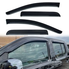 BLACK TINTED WIND DEFLECTORS