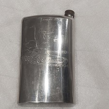 MILITARY HIP FLASK ABOUT 10"