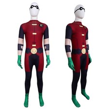 Robin Cosplay Costume For Kids With Polyester Fabric For Halloween And Party