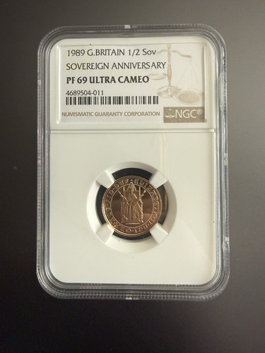 1989 gold proof half - 1989,