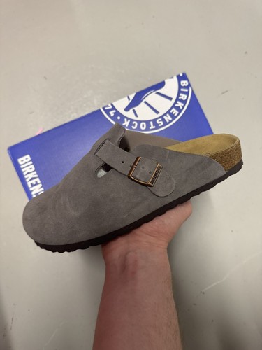 Birkenstock boston clog dark - boston,
