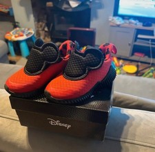 Red & Black adidas Disney
