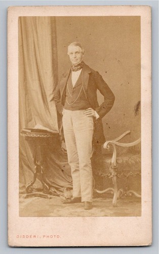Cdv 1860 lord cowley - cdv, british