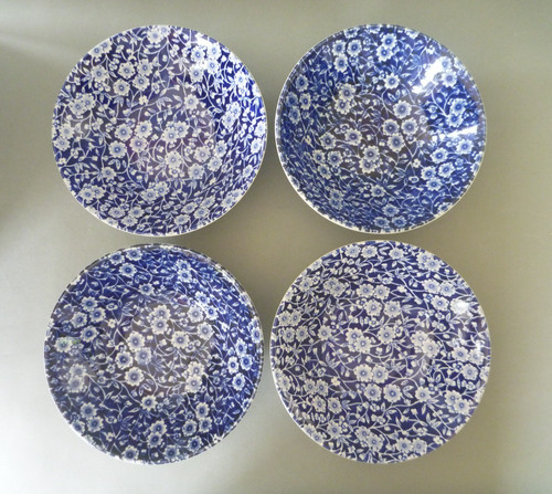 Burleigh blue calico - blue, 4