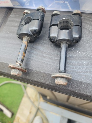 Xt600e handlebar mounting - handlebar,