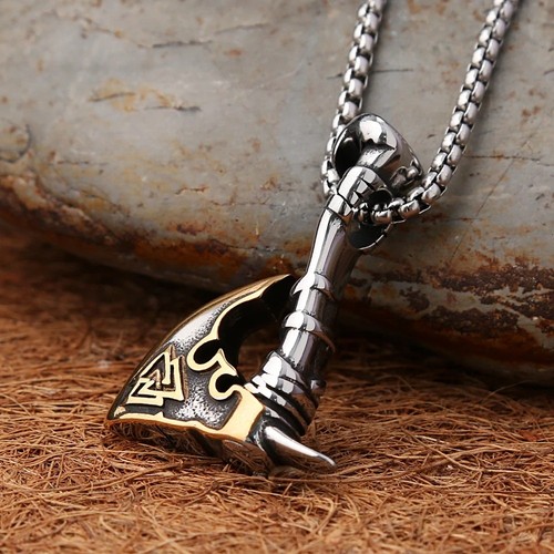 Viking battle axe - axe, pendant