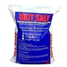 Brown Rock Salt De Icing Grit