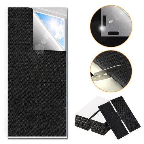 Stick blackout blind window - on,