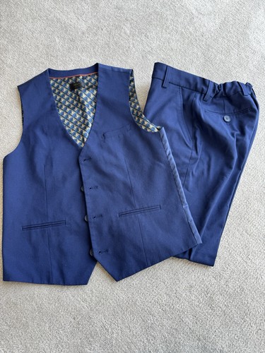 Boys next blue - blue, waistcoat