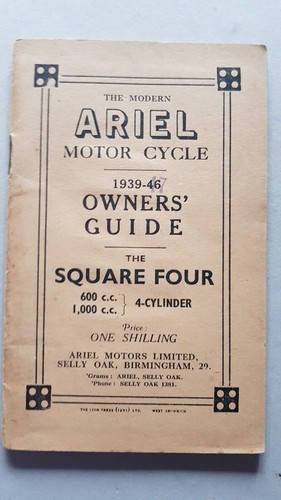Ariel square four - square,