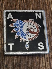 vintage unusual adam and the ants badge