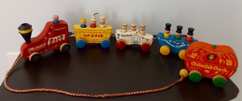 Vintage playskool wooden - vintage,